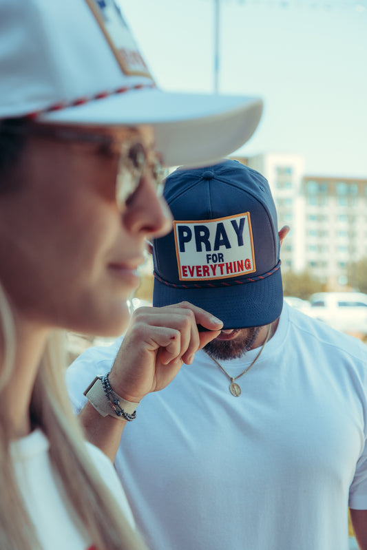 Pray For Everything Performance - Navy